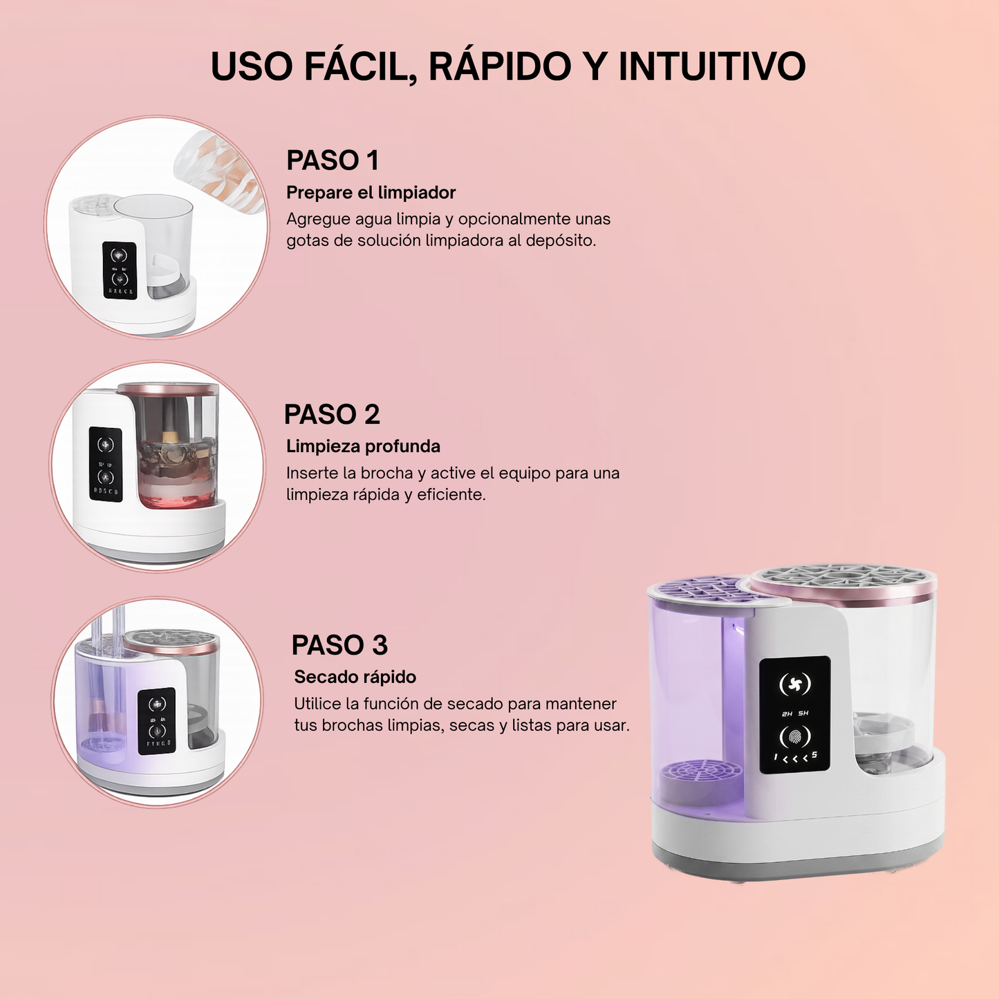 Limpiador de Brochas Profesional